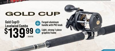 Offshore Angler Gold Cup Levelwind Combo
