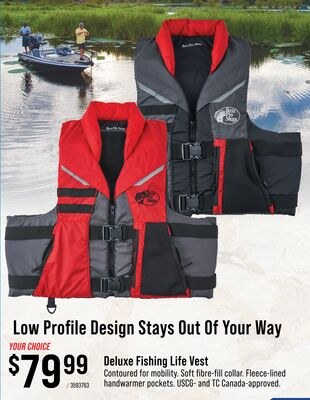 Bass Pro Shops Deluxe Fishing Life Vest