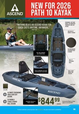 ASCEND NEW FOR 2026 PATH 10 KAYAK