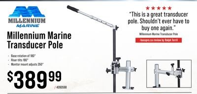 Millennium Marine Transducer Pole