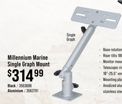 Millennium Marine Single Graph Mount