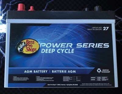 Bass Pro Shops AGM Deep-Cycle Batteries