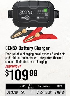 NOCO GEN5X Battery Charger