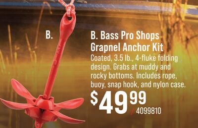 Bass Pro Shops Grapnel Anchor Kit