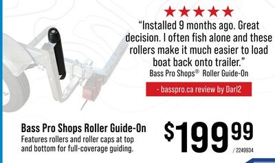 Bass Pro Shops® Roller Guide-On