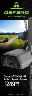 Tactacam Defend 360 Cellular Security Camera