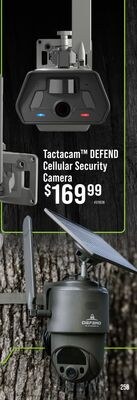 Tactacam DEFEND Cellular Security Camera