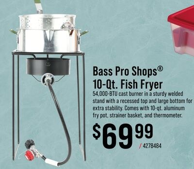 Bass Pro Shops® 10-Qt. Fish Fryer
