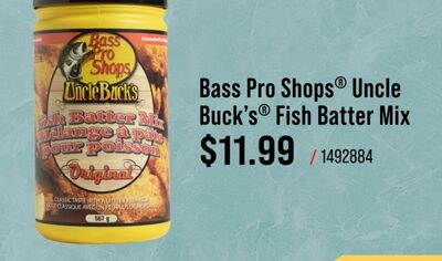 Bass Pro Shops® Uncle Buck's® Fish Batter Mix