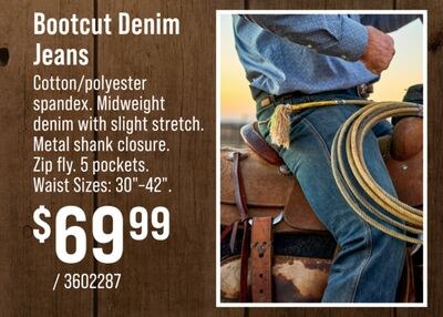 Bootcut Denim Jeans