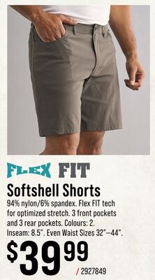 RedHead Softshell Shorts
