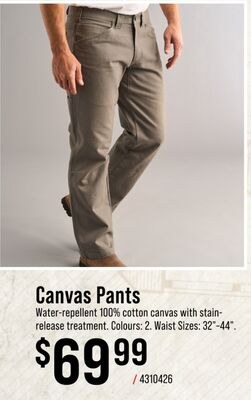 RedHead Ranch Bootcut Canvas Pants