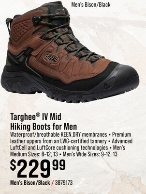 KEEN Targhee IV Mid Hiking Boots for Men