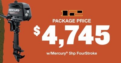 w/Mercury® 5hp FourStroke