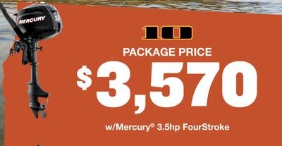 w/Mercury® 3.5hp FourStroke