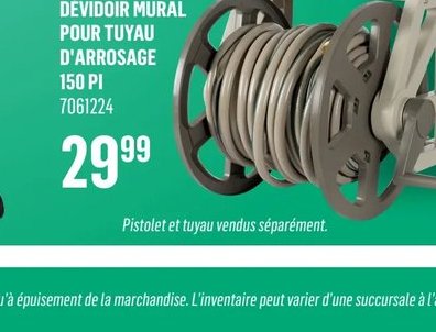 Tuyau d'arrosage travaux intensifs 100 pi x ⅝ po