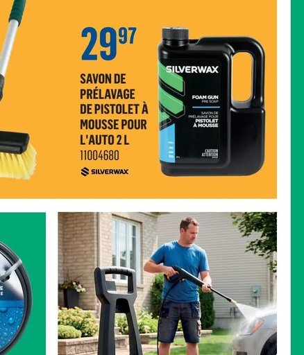 Mitaine de lavage pour l'auto