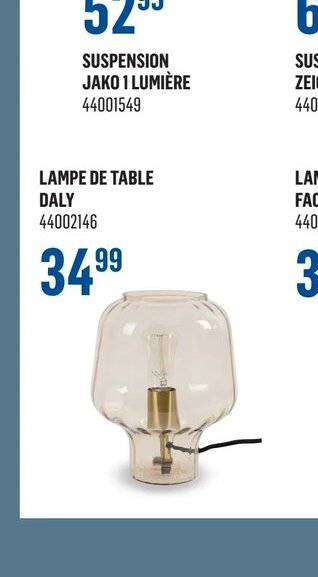 SUSPENSION JAKO 1 LUMIÈRE
