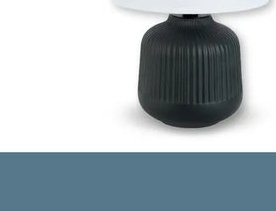 LAMPE DE TABLE FACKY NOIR