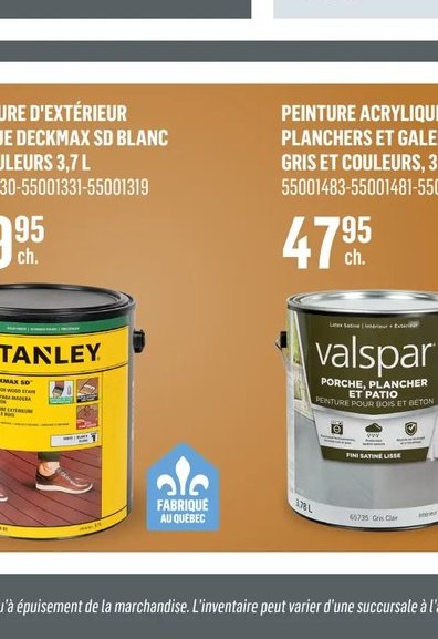 Teinture d'extérieur opaque Decmax SD blanc et …
