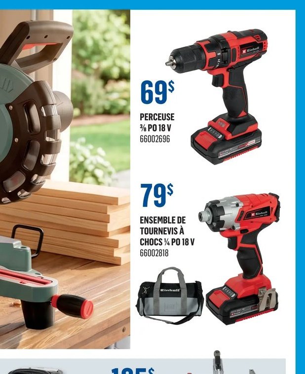 Perceuse ¾ PO 18V