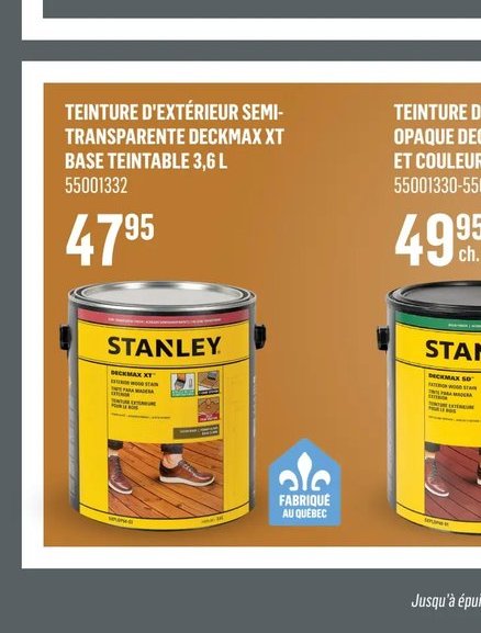 Teinture d'extérieur semi-transparente Decmax X…