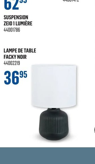 SUSPENSION ZEIO 1 LUMIÈRE