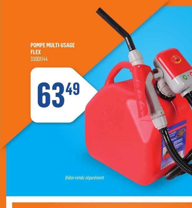 POMPE MULTI-USAGE FLEX