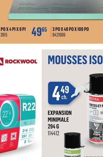 PANNEAU ISOLANT ET PARE-VAPEUR ISOFOIL
