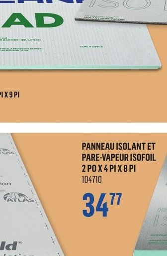 PANNEAU ISOLANT ISOCLAD
