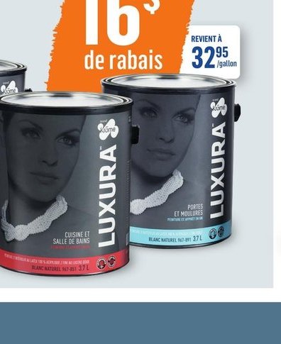 Peinture au latex intérieur murs et armoires bl…