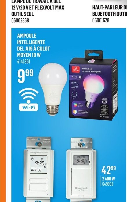 Lampe de travail à DEL 12V/20V et Flexvolt MAX …