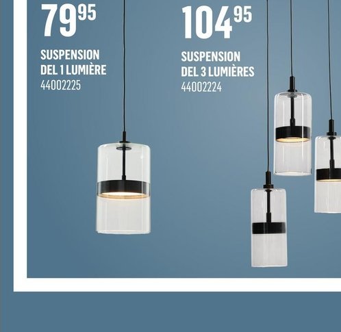 SUSPENSION DEL 1 LUMIERE