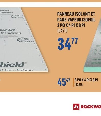 Panneau isolant ISOCLAD