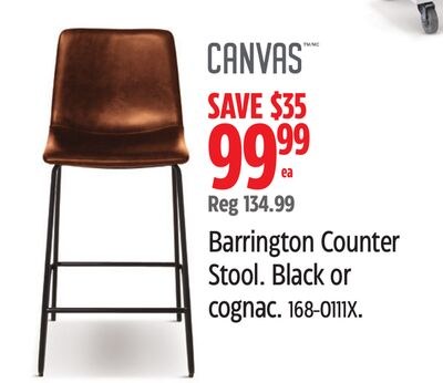 Canvas Barrington Counter Stool