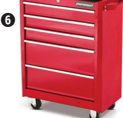 Mastercraft 24˝ 5-Drawer Tool Cabinet