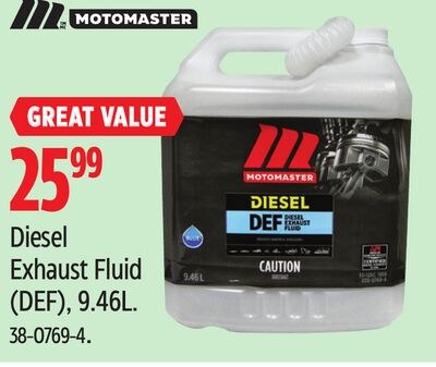 MOTOMASTER Diesel Exhaust Fluid (DEF)