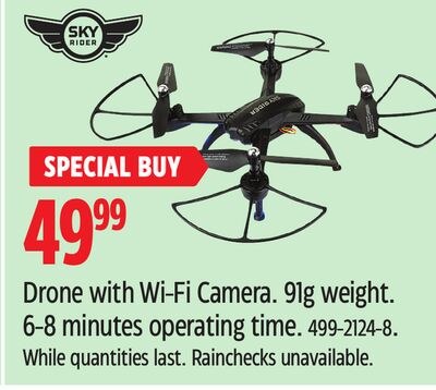SKY RIDER Drone with Wi-Fi Camera