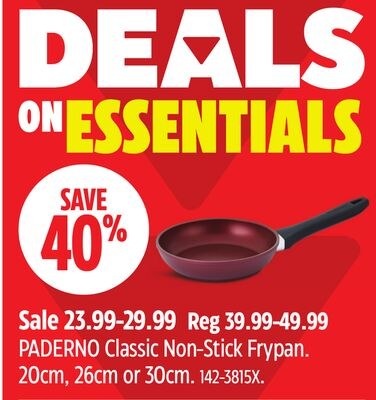 PADERNO Classic Non-Stick Frypan