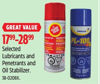 FLUID FILM Selected Lubricants and Penetrants a…
