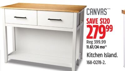 CANVAS KITCHEN ISLAND