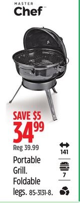 Master Chef Portable Grill