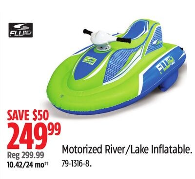 FLUID Motorized River/Lake Inflatable