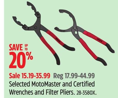 Selected MotoMaster and Certified Wrenches and …
