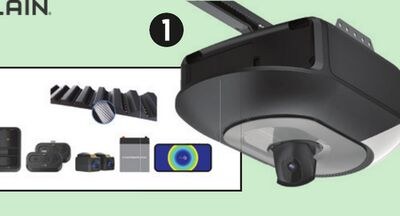 Chamberlain 1-HP Belt Garage Door Opener with C…