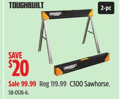 TOUGHBUILT C300 Sawhorse