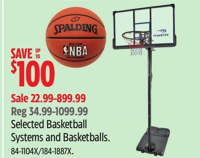 Selected Basketball Systems and Basketballs