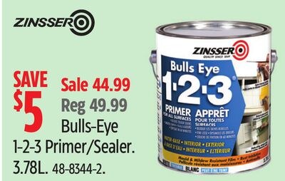 Zinsser Bulls-Eye 1-2-3 Primer/Sealer