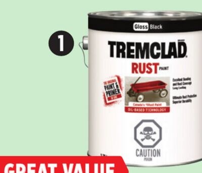 Gloss Black Rust Paint