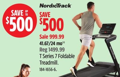NordicTrack T Series 7 Foldable Treadmill